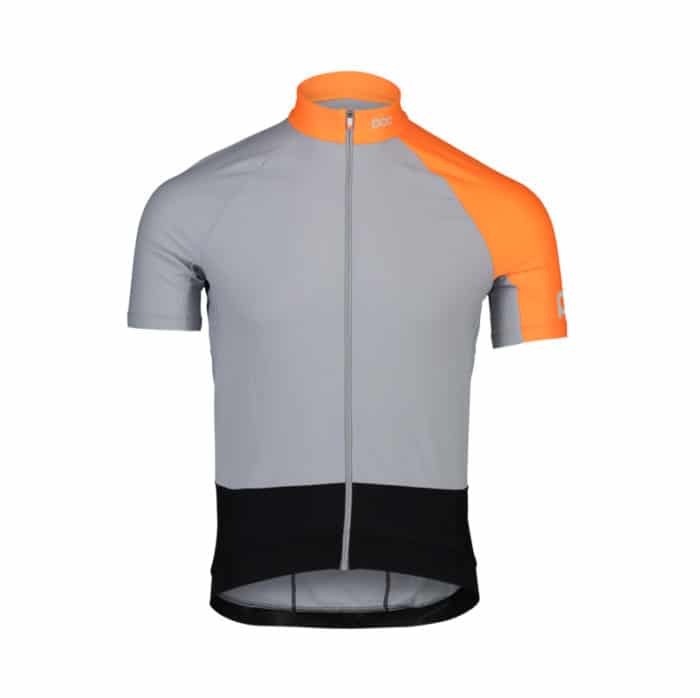 poc essential mid jersey grey orange