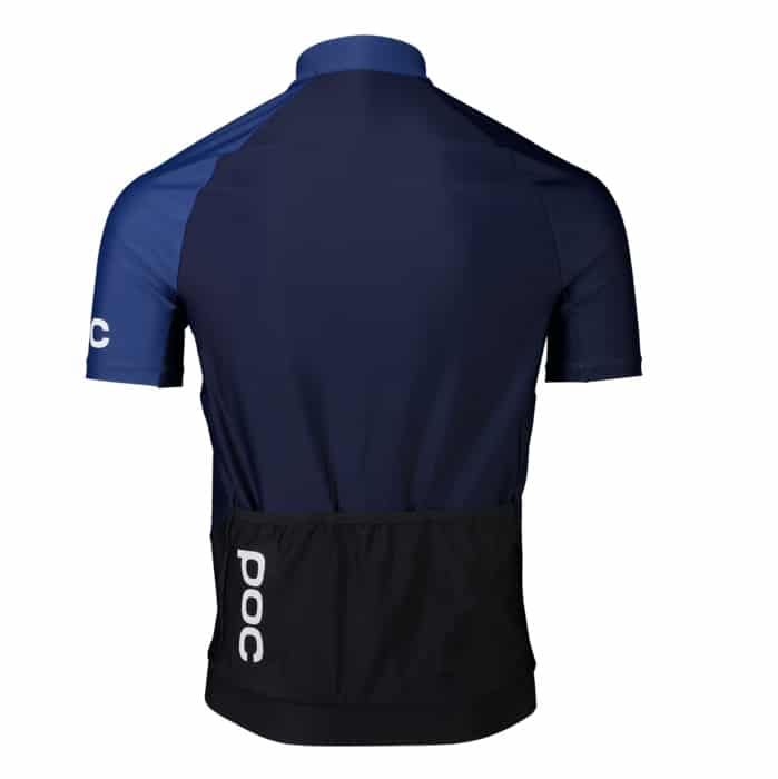 Poc Essential mid jersey back profile blue