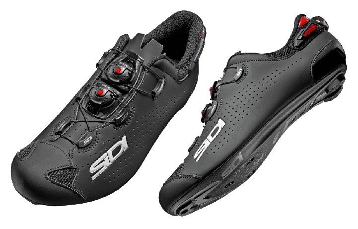 Sidi Shot 2 Road shoes side by side
