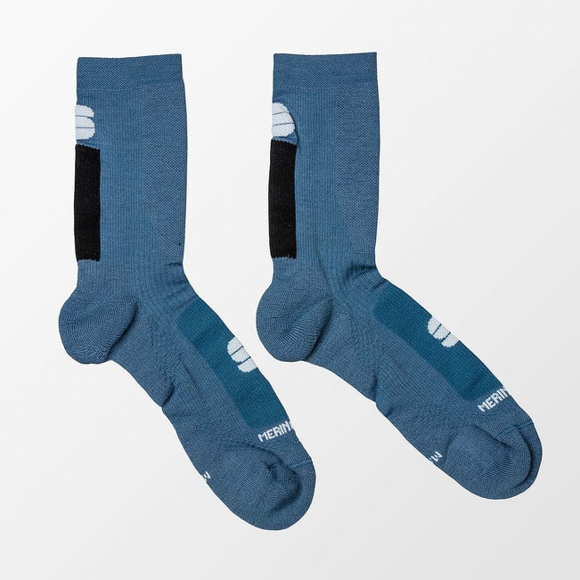 Sportful Merino Wool 18 Sock Blue Sea