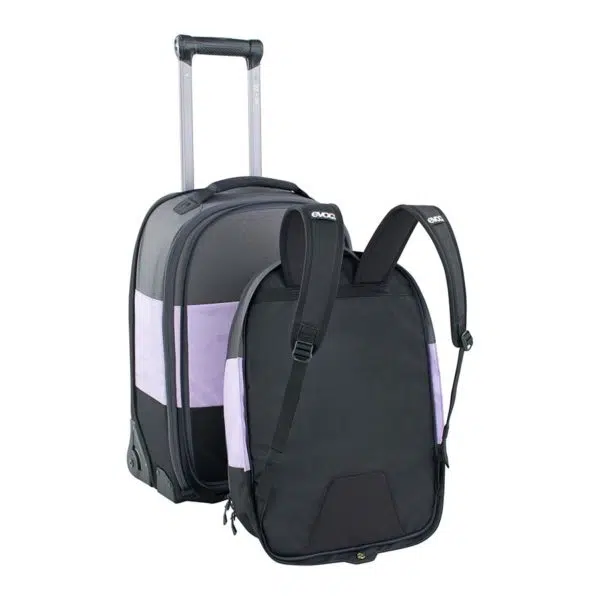evoc terminal bag with backpack detached