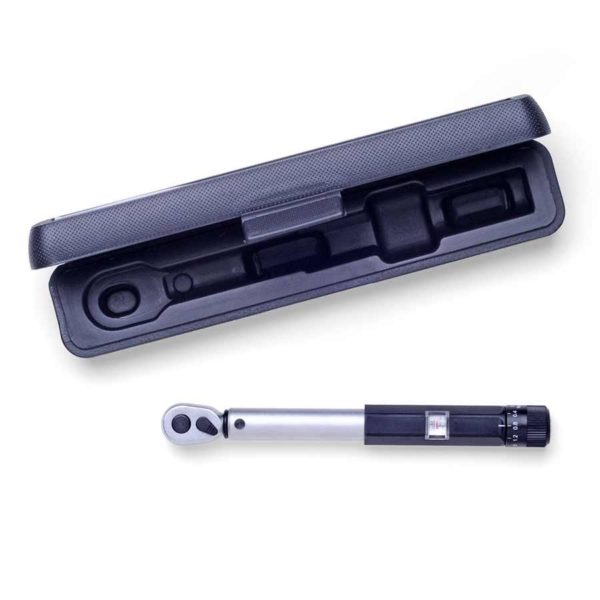 Pedro's Demi Torque Wrench sitting beside case