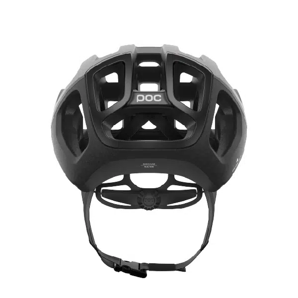 POC Ventral Lite helmet black matt rear view