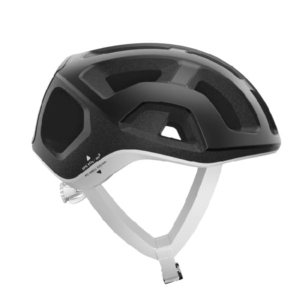 POC Ventral Lite helmet black white