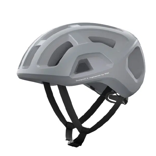 POC Ventral Lite helmet Granite Gray matt left side