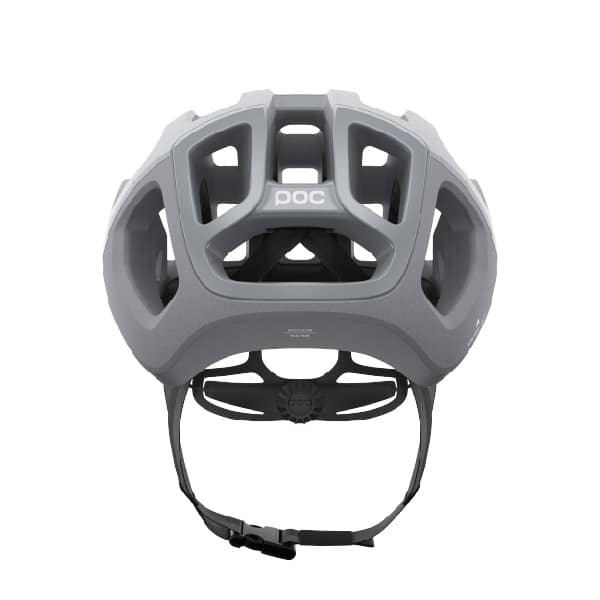 POC Ventral Lite helmet Granite Gray matt rear view