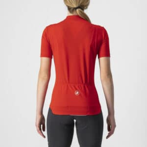 Castelli Anima 3 jersey red rear