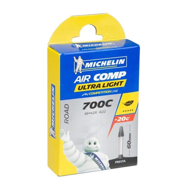 Michelin aircomp ultralight road tube