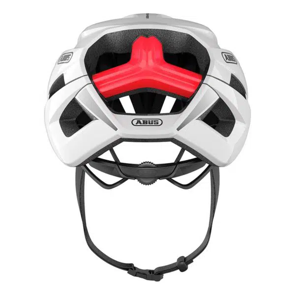 Abus StormChaser Helmet Race White Rear