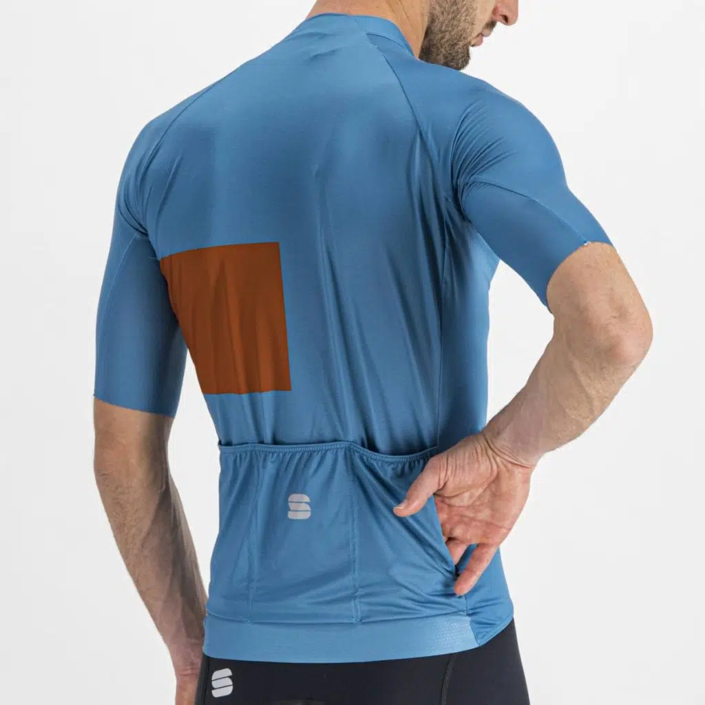 Sportful Snap Jersey Berry Blue rear pocket