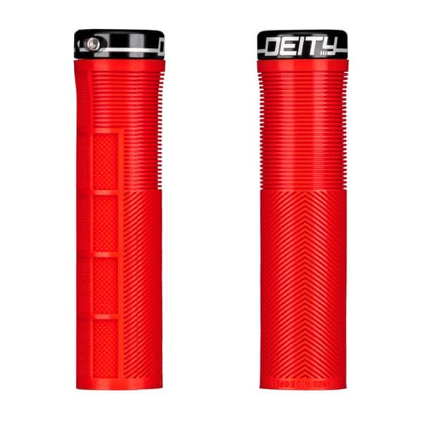 Deity Knuckleduster Grips Red