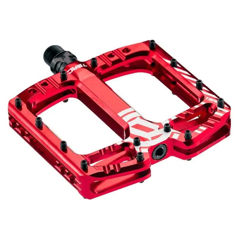 Deity TMAC pedals red