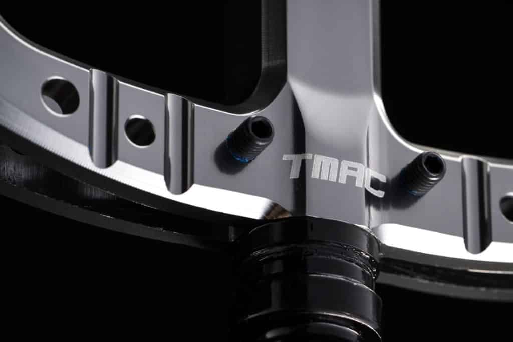 Deity TMAC pedals close up
