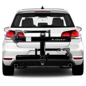 Kuat Sherpa 2.0 car rack on back of car