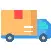 Freight truck icon