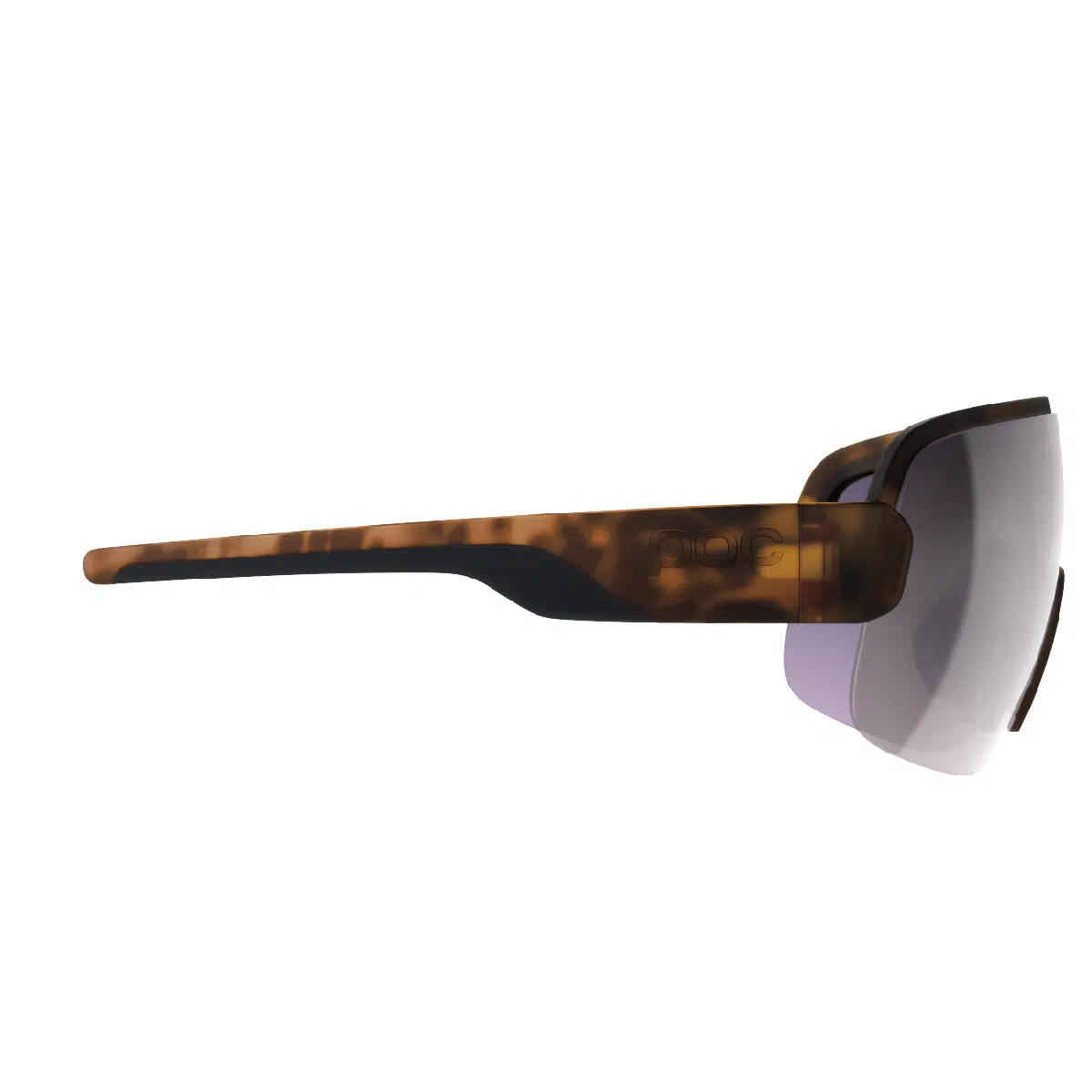 POC Aim sunglasses Tortoise Brown side profile
