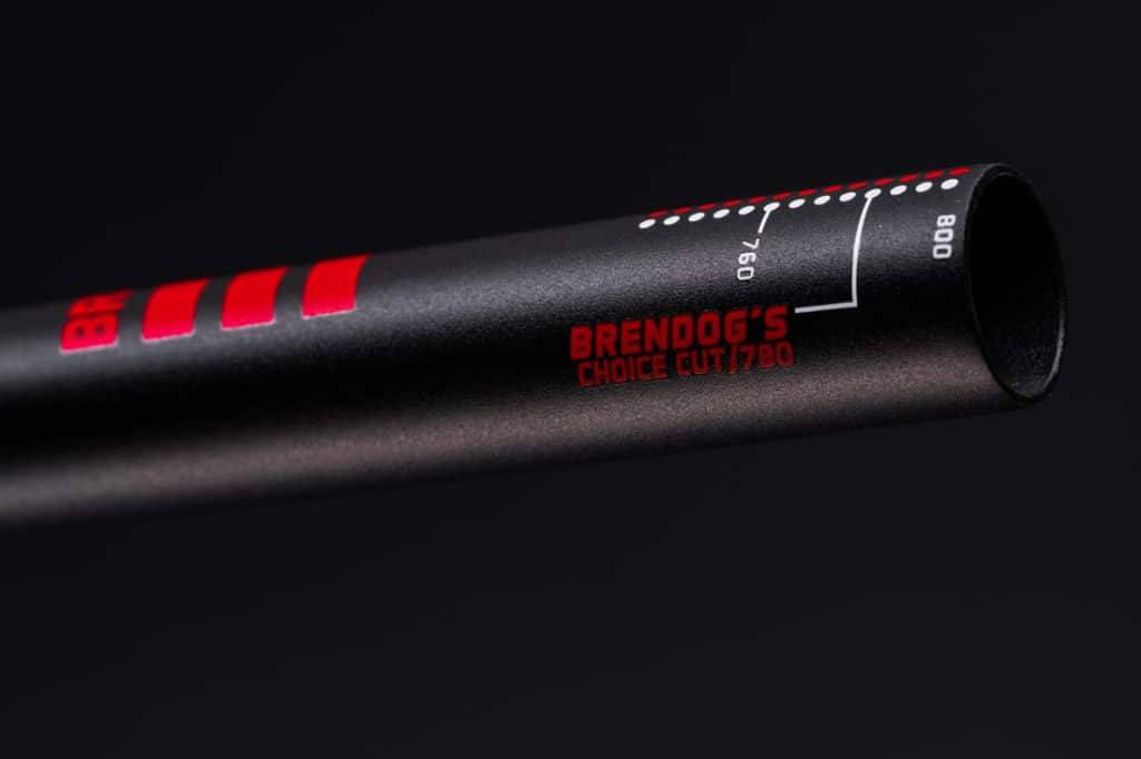 Deity Brendog BF800 MTB Handlebar close up