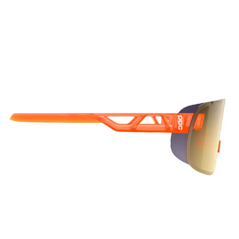 POC Elicit sunglasses orange side profile