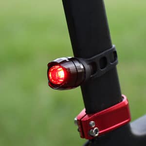 CatEye AMPP 400 & ORB Rear Action Shot