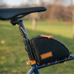 RESTRAP Rear Top Tube Bag Action Shot