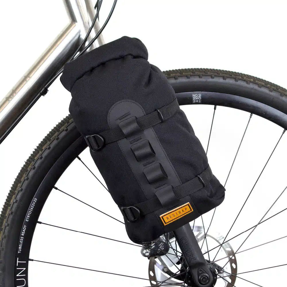 Restrap Carry Cage with fork bag mounted