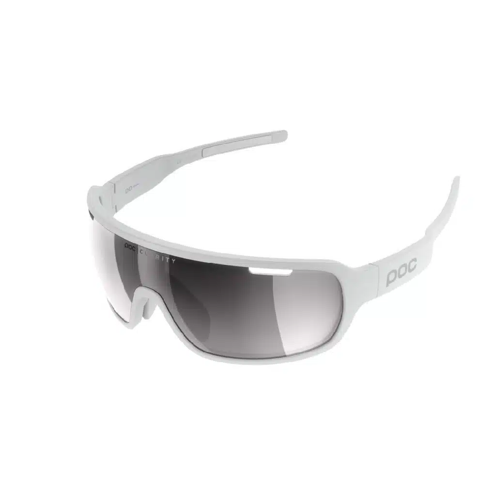 POC Do Blade Sunglasses Hydrogen White Violet Silver Mirror