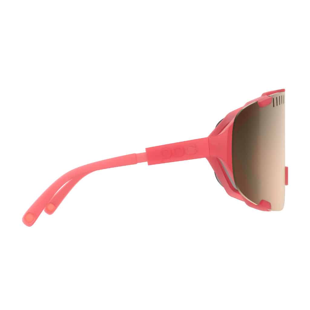 POC Devour Sunglasses Ammolite Coral side profile