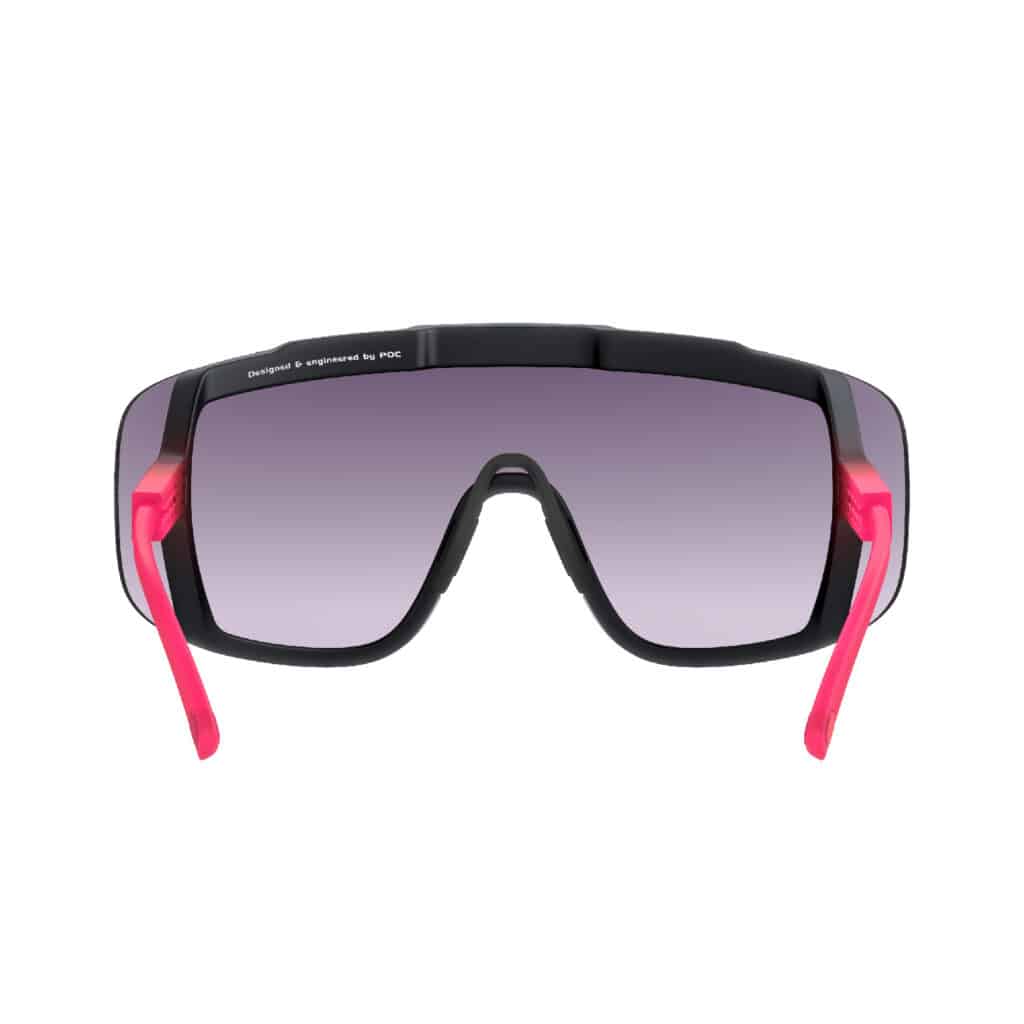 POC Devour Sunglasses Fluorescent Pink view port