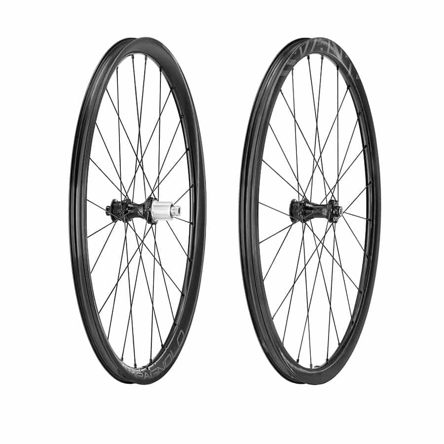 Campagnolo Levante Wheelset side by side