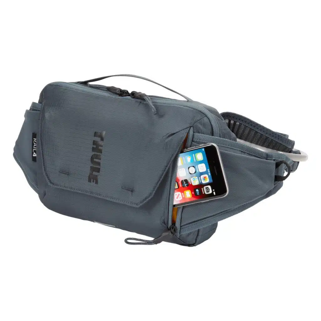 Thule Rail 4L Hip Pack with phone