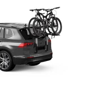 Thule Outway Platform 2 Bike Trunk Rack with bikes
