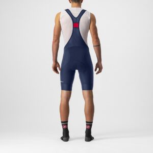 Castelli Endurance 3 Bibshort Belgian blue rear