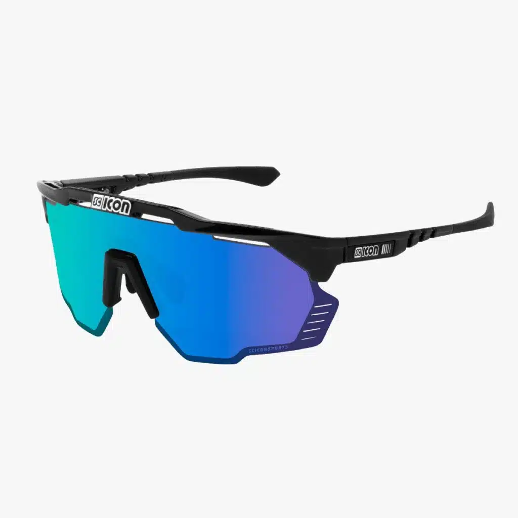 Scicon Aeroshade Kunken sunglasses black multimirror blue