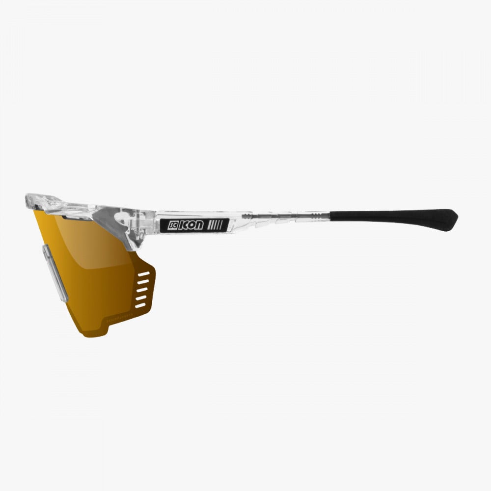 Scicon Aeroshade Kunken Sunglasses Cyrstal Multimirror bronze side profile