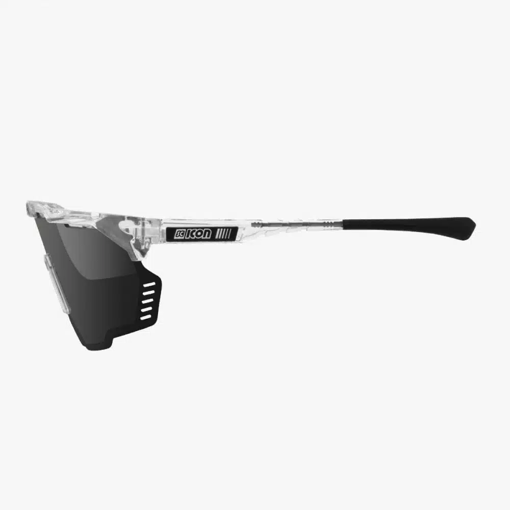 Scicon Aeroshade Kunken Sunglasses Cyrstal Multimirror Silver side profile