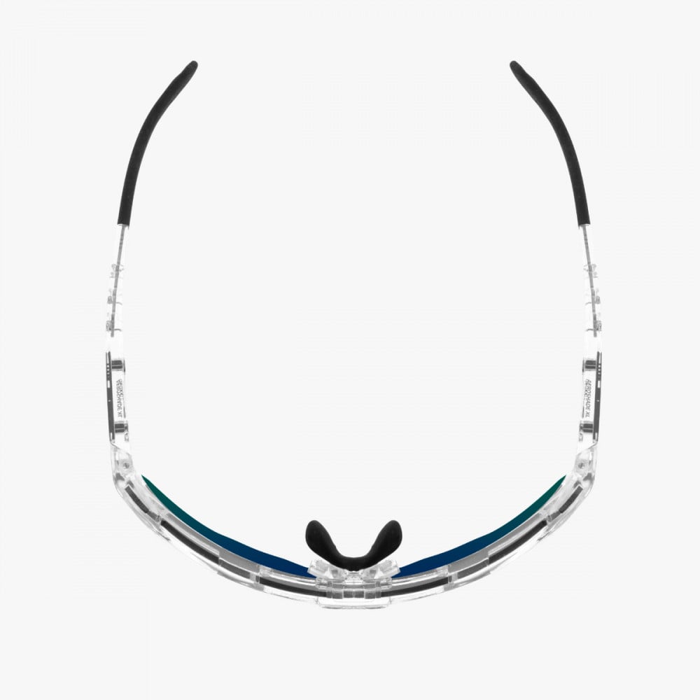 Scicon Aeroshade Kunken Sunglasses Cyrstal Multimirror blue top view
