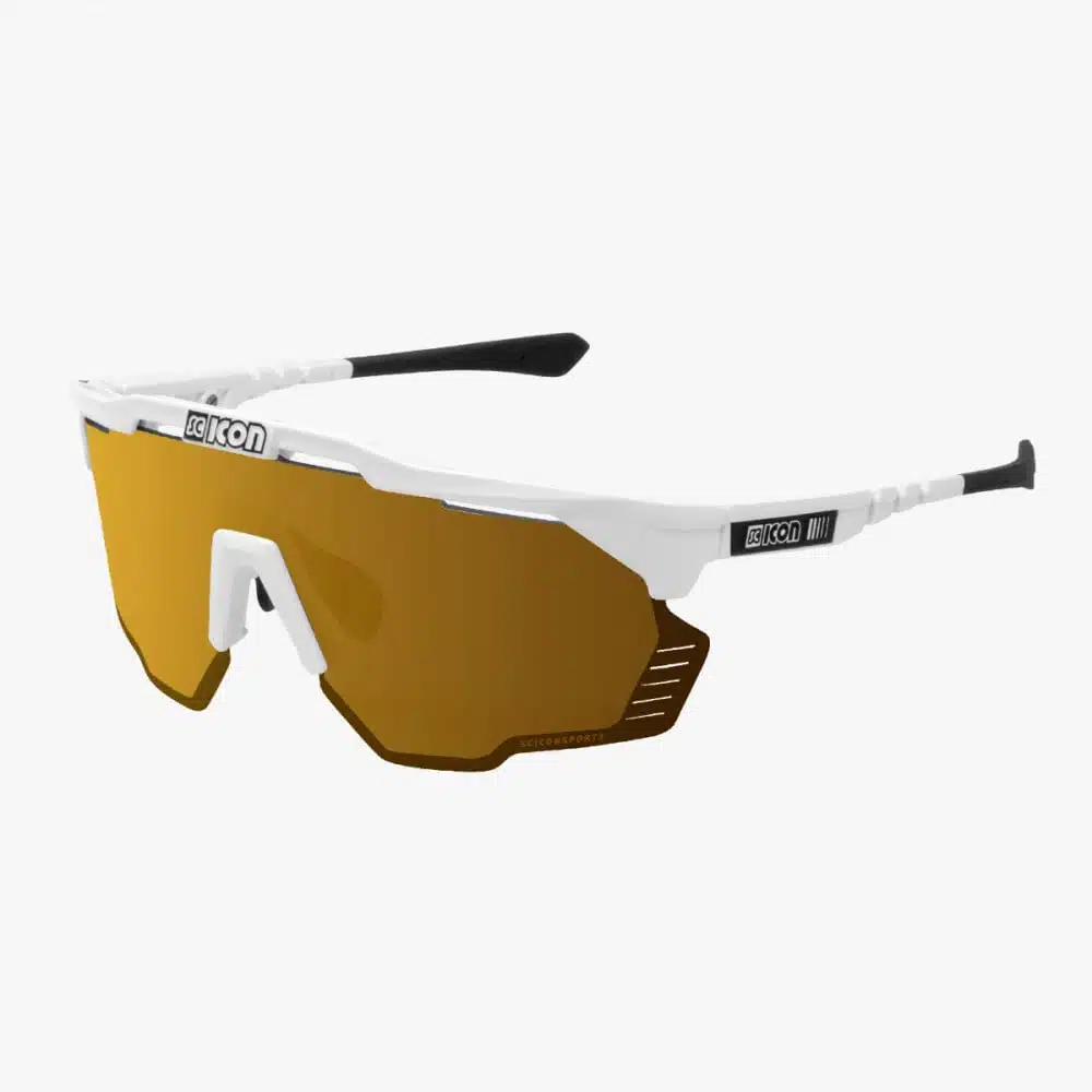Scicon Aeroshade Kunken Sunglasses White Multimirror bronze