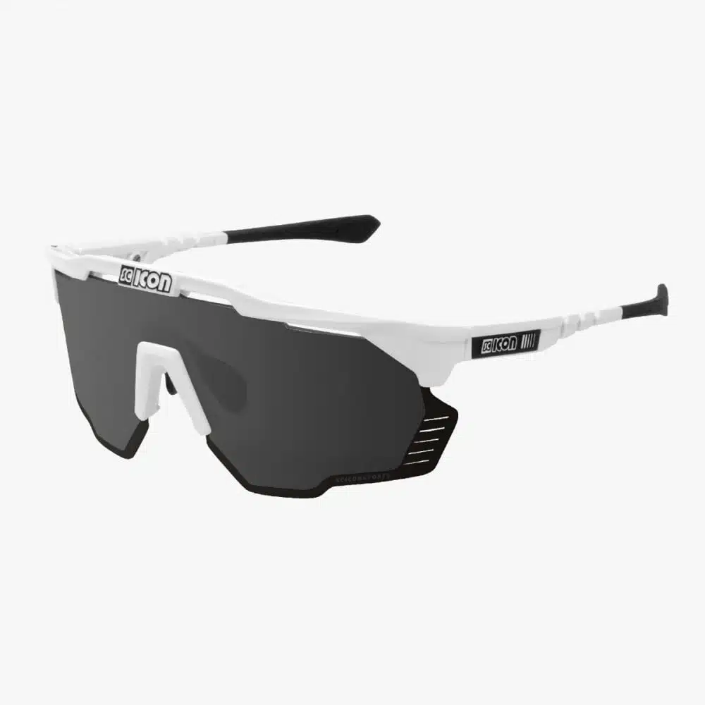Scicon Aeroshade Kunken Sunglasses White Multimirror silver