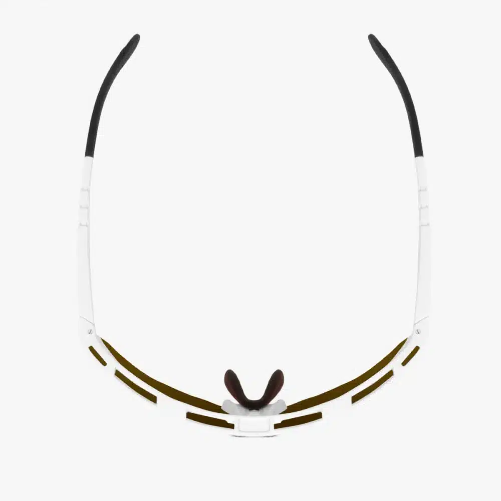 Scicon Aeroshade Kunken Sunglasses White Multimirror top view
