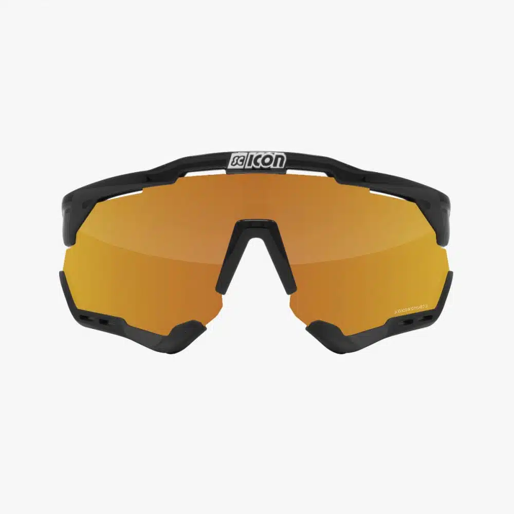 Scicon Aeroshade XL Sunglasses Black Multimirror bronze lens