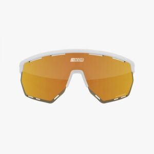 Scicon Aerowing Sunglasses White Multimirror Bronze lens