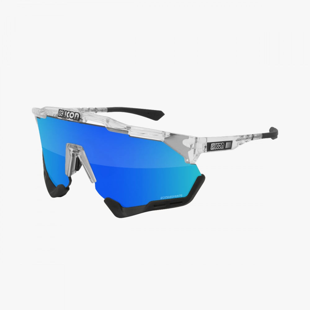 Scicon Aeroshade XL Sunglasses Crystal Multimirror Blue