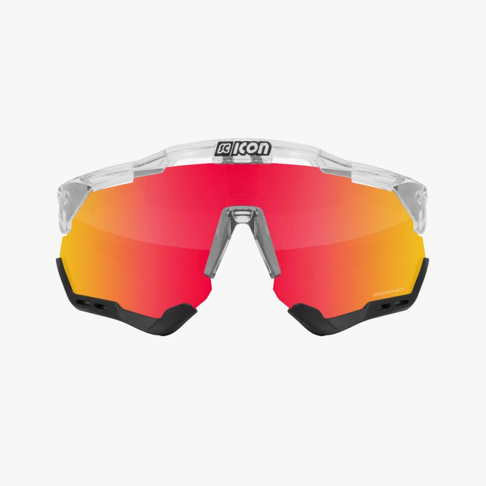 Scicon Aeroshade XL Sunglasses Crystal Multimirror Red lens