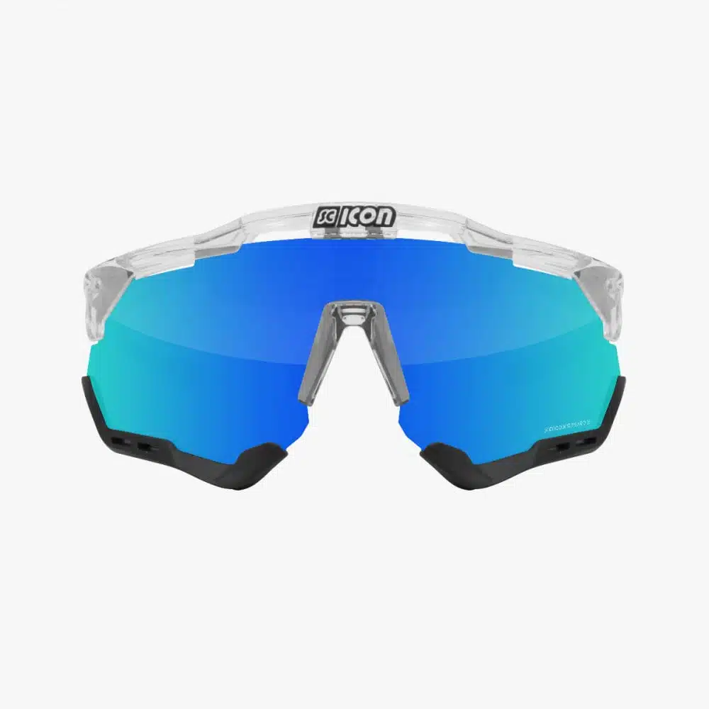 Scicon Aeroshade XL Sunglasses Crystal Multimirror Blue lens