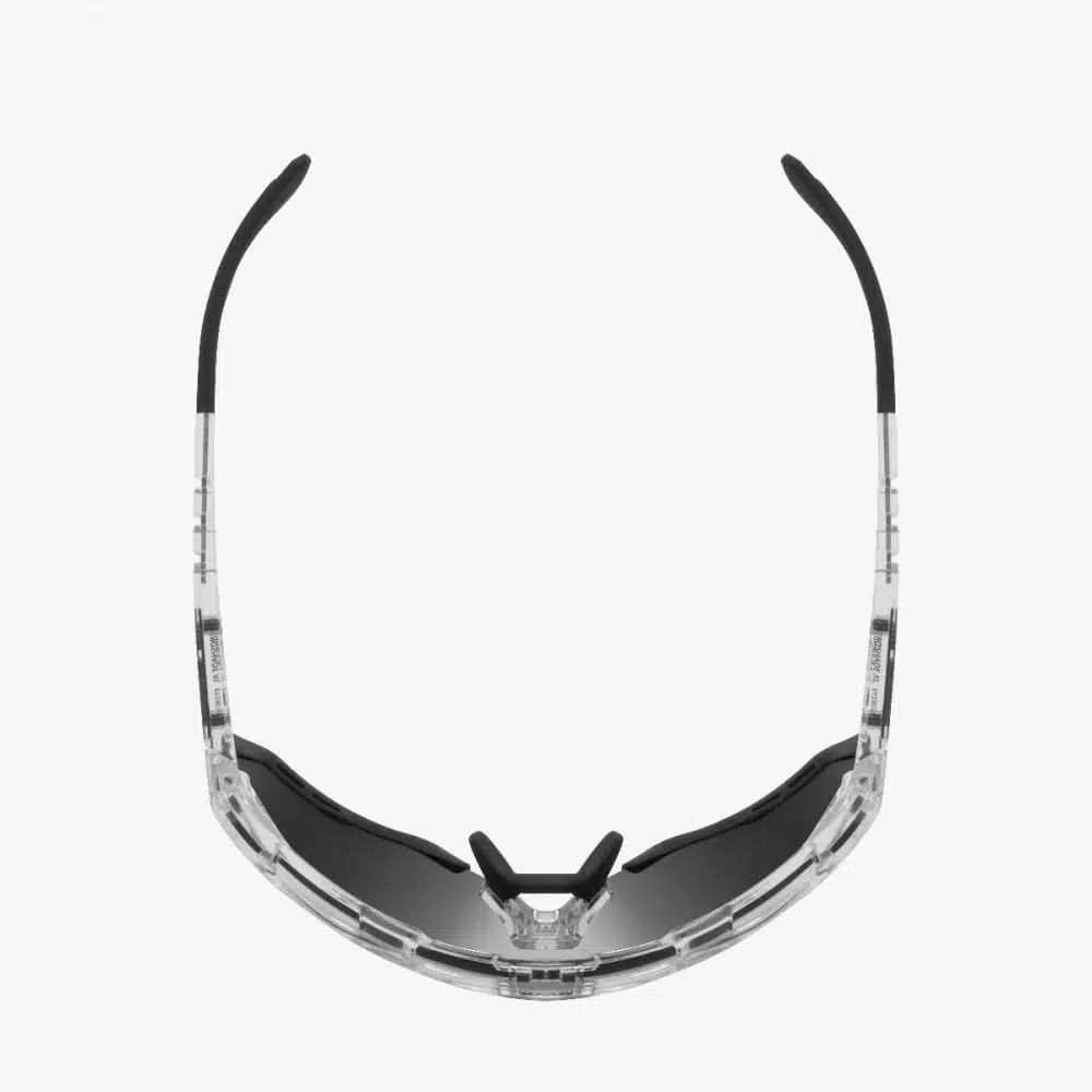 Scicon Aeroshade XL Sunglasses Crystal Multimirror Silver top view