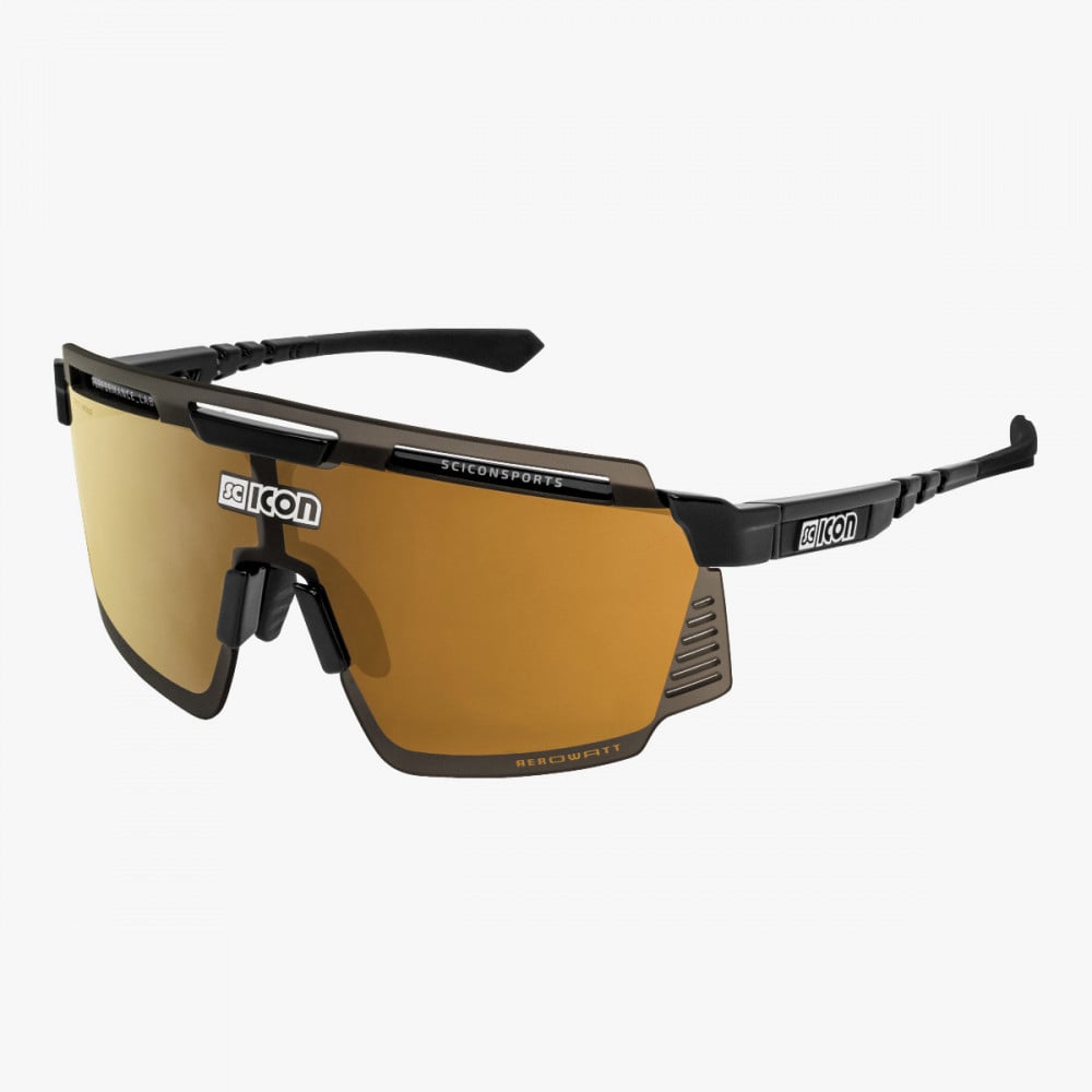 Scicon Aerowatt Sunglasses Black Multimirror Bronze