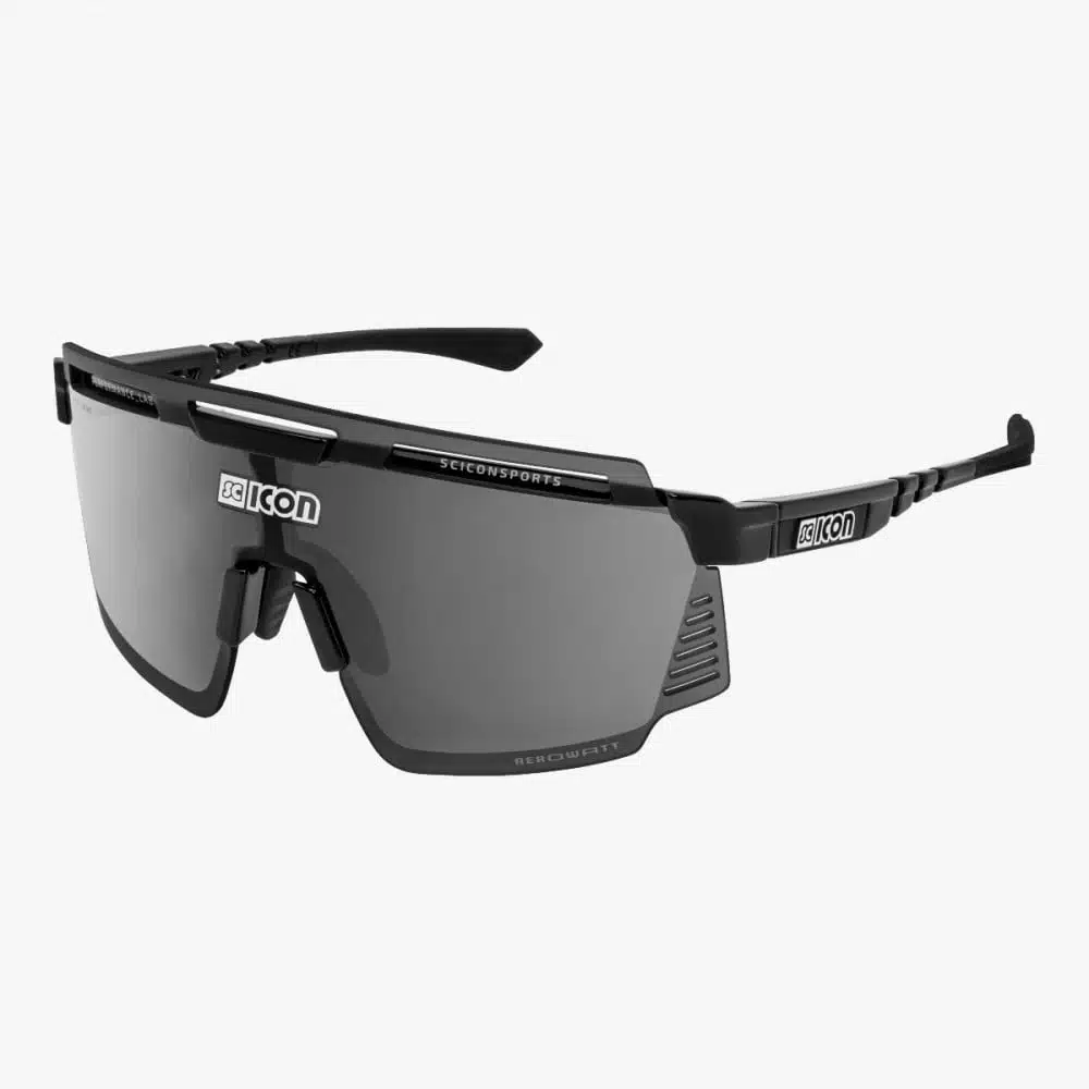 Scicon Aerowatt Sunglasses Black Multimirror Silver
