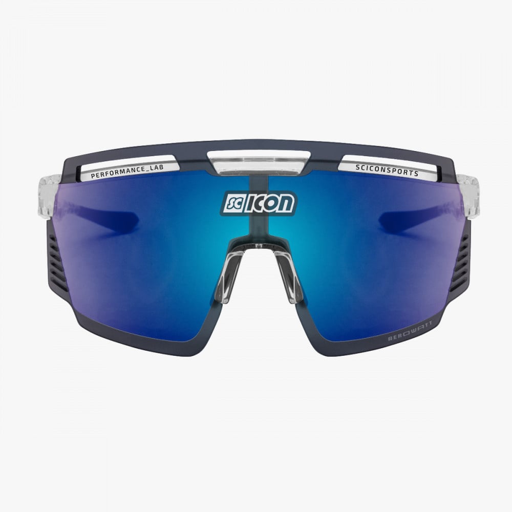 Scicon Aerowatt Sunglasses Crystal Multimirror Blue lens