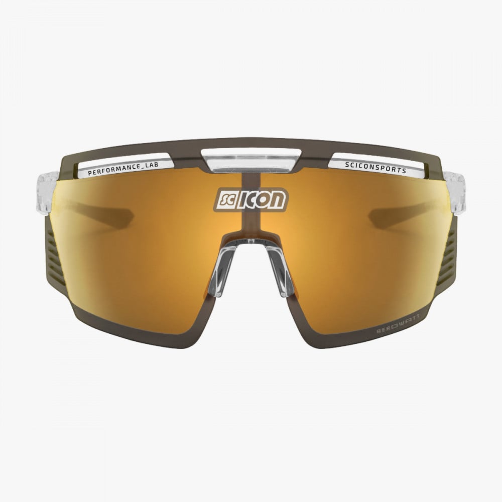 Scicon Aerowatt Sunglasses Crystal Multimirror Bronze lens