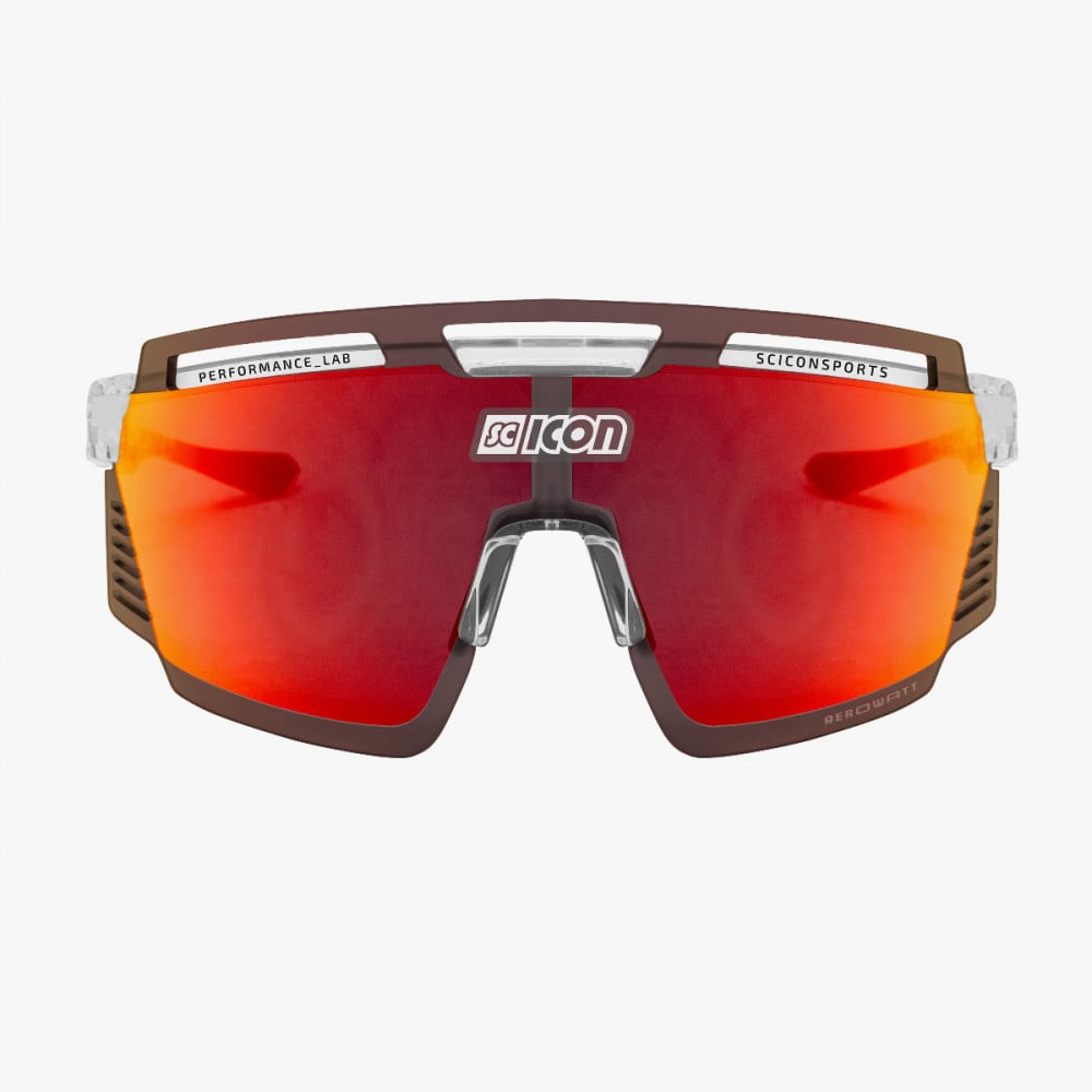 Scicon Aerowatt Sunglasses Crystal Multimirror Red lens